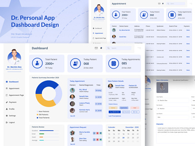 Dr. App Dashboard Design