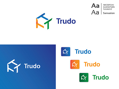 App logo - T latter logo