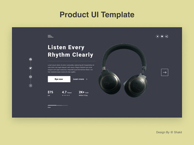 Product User Interface Design