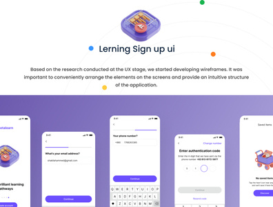 Learning page mobile app ui by Md. Shakil Ahammed on Dribbble