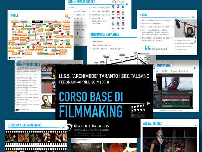 Archimede Corso base di filmmaking mockup