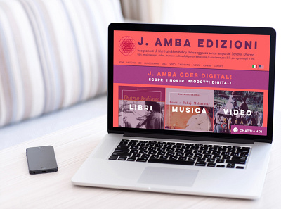 JAmba website mockup branding design layout minimal mockup web web design website website design