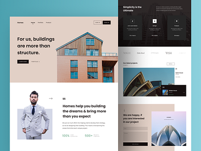 Homes - An Architecture Website