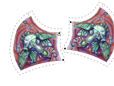 Design for POD face mask sewing kit