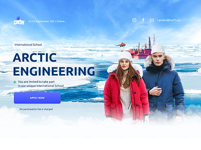 Arctic Engineering Landing Page landing page landingpage webdesign website