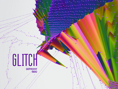 Glitch glitch green kaerfkrahs kfks music music waves orange purple waves