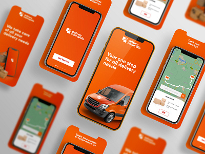 Delivery App UI Design