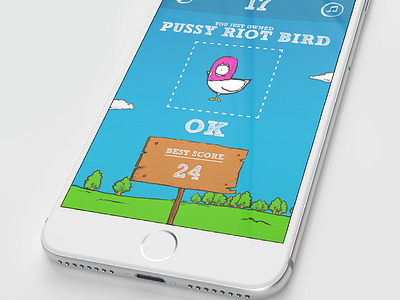 Birds Game Pause Menu bird game illustration ios riot skin ui unlock