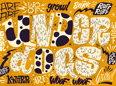 Underdogs Lettering graphic design handmadefont illustration lettering procreate procreate art typogaphy word cloud