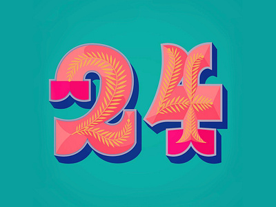 Mo Cutter Numeral Set by Port Design Company on Dribbble