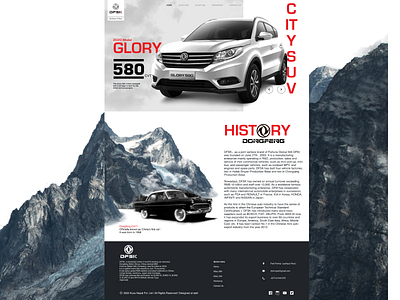 Automobile Car dealer Landing Page