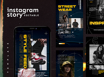 Instagram Story Template advertising art blog blogger branding design elegant instagram instagram posts instagram stories instagram stories pack instagram stories template instagram story template instagram template modern posts social media social media pack social media template social media templates