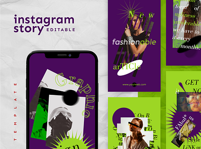 Instagram Story Template advertising art blog blogger branding design elegant instagram instagram posts instagram stories instagram stories pack instagram stories template instagram story template instagram template modern posts social media social media pack social media template social media templates