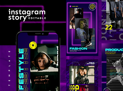 Instagram Story Template advertising art blog blogger branding design elegant instagram instagram posts instagram stories instagram stories pack instagram stories template instagram story template instagram template modern posts social media social media pack social media template social media templates