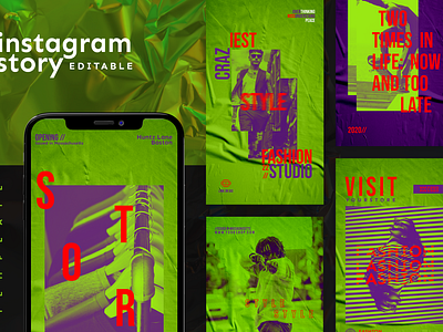 Instagram Story Template