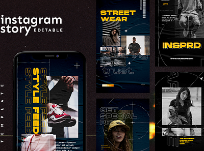 Instagram Story Template advertising art blog blogger branding design elegant instagram instagram posts instagram stories instagram stories pack instagram stories template instagram story template instagram template modern posts social media social media pack social media template social media templates