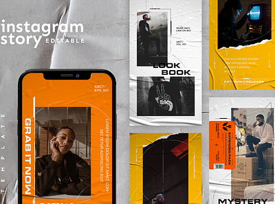 Instagram Story Template advertising art blog blogger branding design elegant instagram instagram posts instagram stories instagram stories pack instagram stories template instagram story template instagram template modern posts social media social media pack social media template social media templates