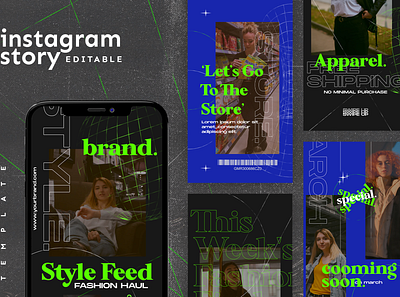 Instagram Story Template advertising art blog blogger branding design elegant instagram instagram posts instagram stories instagram stories pack instagram stories template instagram story template instagram template modern posts social media social media pack social media template social media templates