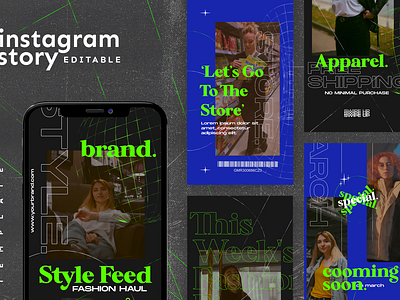 Instagram Story Template
