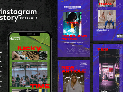 Instagram Story Template advertising art blog blogger branding design elegant instagram instagram posts instagram stories instagram stories pack instagram stories template instagram story template instagram template modern posts social media social media pack social media template social media templates