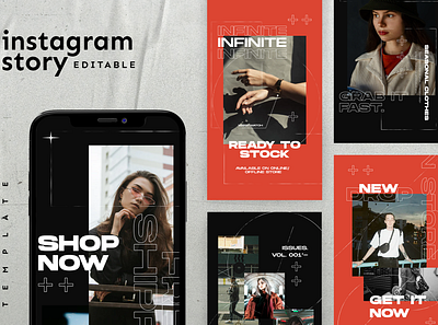 Instagram Story Template advertising art blog blogger branding design elegant instagram instagram posts instagram stories instagram stories pack instagram stories template instagram story template instagram template modern posts social media social media pack social media template social media templates