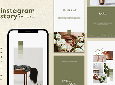 Instagram Story Template advertising boys branding design girl hypebeast illustration instagram instagram post instagram stories instagram template logo social media social media design social media pack social media templates socialmedia template ui youth