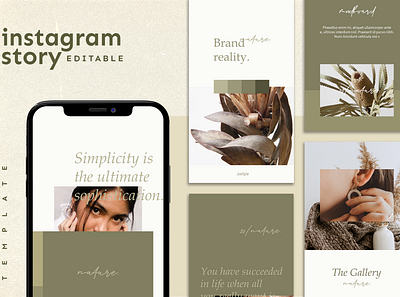 Instagram Story Template advertising boys branding design girl hypebeast illustration instagram instagram post instagram stories instagram template logo social media social media design social media pack social media templates socialmedia template ui youth