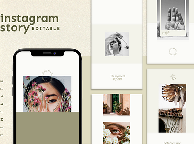 Instagram Story Template advertising boys branding design girl hypebeast illustration instagram instagram post instagram stories instagram template logo social media social media design social media pack social media templates socialmedia template ui youth