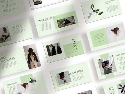 Luxy - Presentation Template