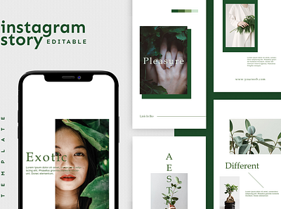 Instagram Story Template advertising boys branding design girl hypebeast illustration instagram instagram post instagram stories instagram template logo social media social media design social media pack social media templates socialmedia template ui youth