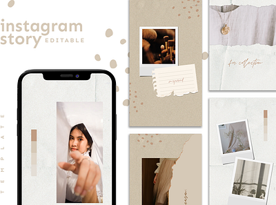 Instagram Story Template advertising boys branding design girl hypebeast illustration instagram instagram post instagram stories instagram template logo social media social media design social media pack social media templates socialmedia template ui youth