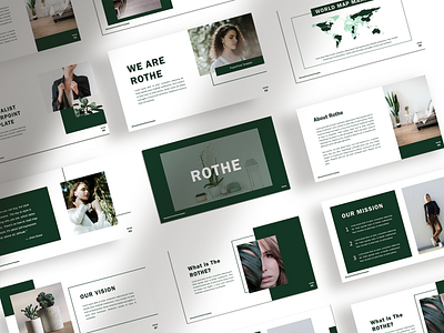 Rothe - Presentation Template advertising boys branding design girl hypebeast illustration instagram instagram post instagram stories instagram template logo social media social media design social media pack social media templates socialmedia template ui youth