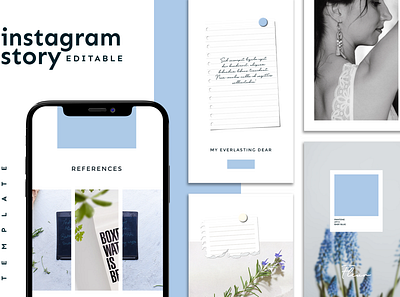 Instagram Story Template advertising boys branding design girl hypebeast illustration instagram instagram post instagram stories instagram template logo social media social media design social media pack social media templates socialmedia template ui youth