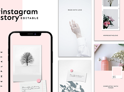 Instagram Story Template advertising boys branding design girl hypebeast illustration instagram instagram post instagram stories instagram template logo social media social media design social media pack social media templates socialmedia template ui youth