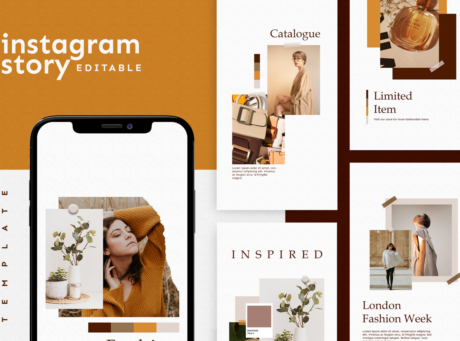 Instagram Story Template by Hardworst Studio on Dribbble