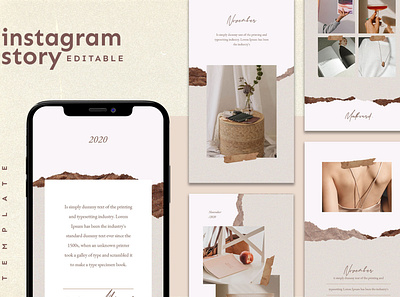 Instagram Story Template advertising boys branding design girl hypebeast illustration instagram instagram post instagram stories instagram template logo social media social media design social media pack social media templates socialmedia template ui youth