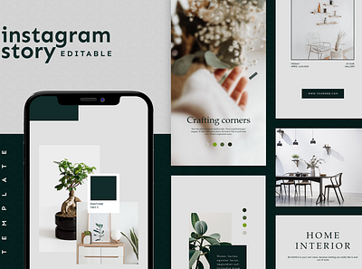 Instagram Story Template advertising boys branding design girl hypebeast illustration instagram instagram post instagram stories instagram template logo social media social media design social media pack social media templates socialmedia template ui youth