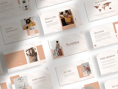 Souma - Presentation Template advertising boys branding design girl hypebeast illustration instagram instagram post instagram stories instagram template logo social media social media design social media pack social media templates socialmedia template ui youth