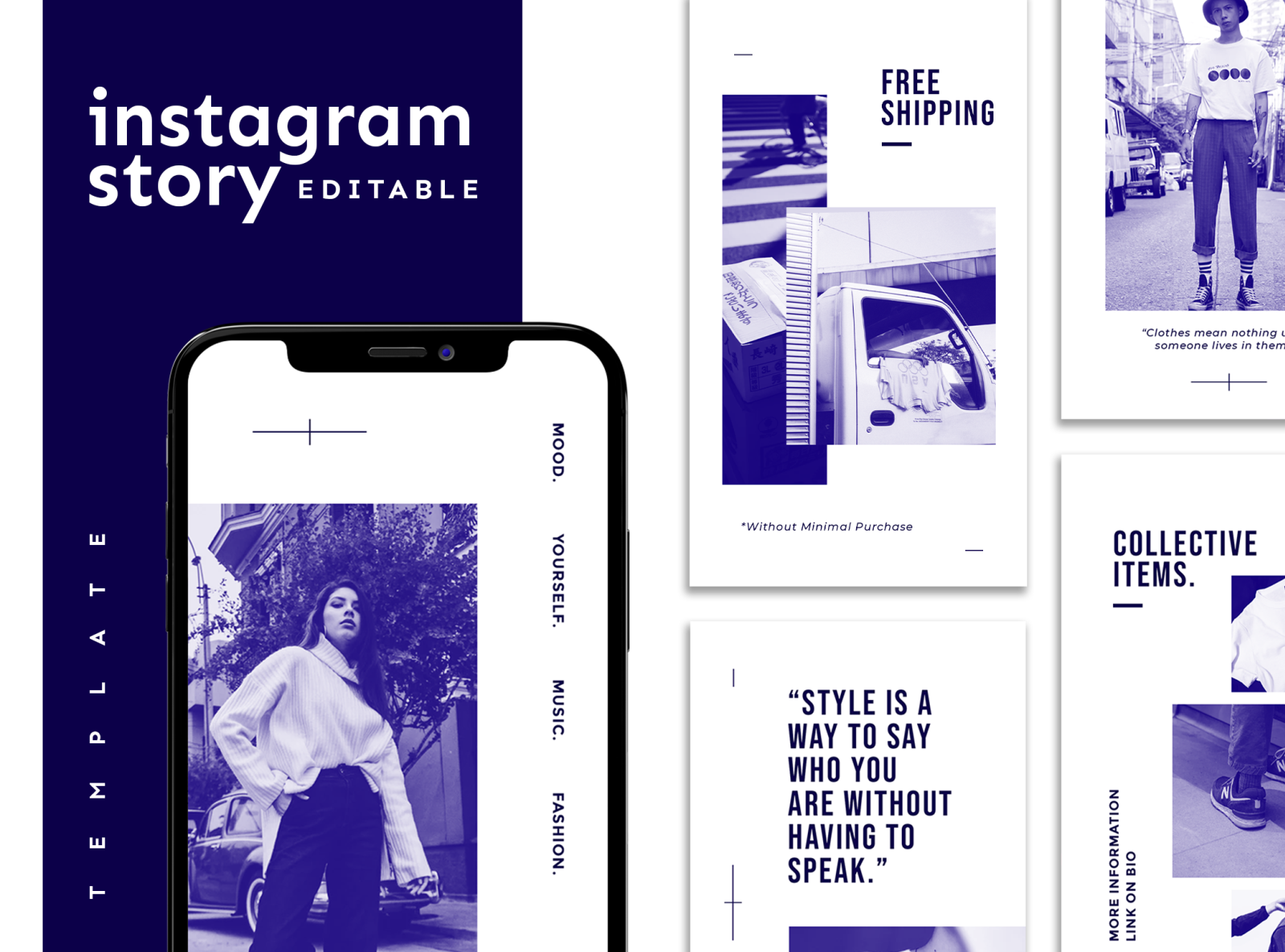 Instagram Story Template by Hardworst Studio on Dribbble