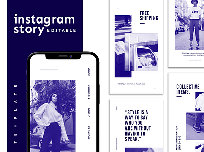 Instagram Story Template advertising boys branding design girl hypebeast illustration instagram instagram post instagram stories instagram template logo social media social media design social media pack social media templates socialmedia template ui youth