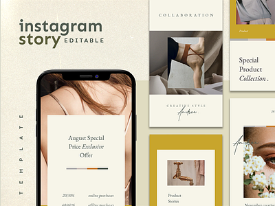 Instagram Story Template advertising boys branding design girl hypebeast illustration instagram instagram post instagram stories instagram template logo social media social media design social media pack social media templates socialmedia template ui youth