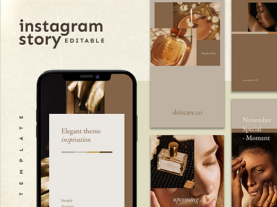 Instagram Story Template advertising boys branding design girl hypebeast illustration instagram instagram post instagram stories instagram template logo social media social media design social media pack social media templates socialmedia template ui youth