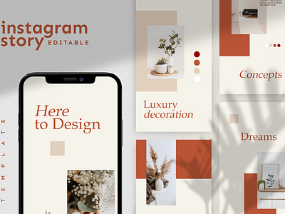 Instagram Story Template advertising boys branding design girl hypebeast illustration instagram instagram post instagram stories instagram template logo social media social media design social media pack social media templates socialmedia template ui youth