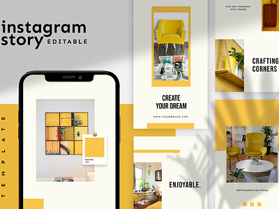 Instagram Story Template advertising boys branding design girl hypebeast illustration instagram instagram post instagram stories instagram template logo social media social media design social media pack social media templates socialmedia template ui youth