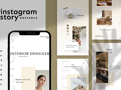 Instagram Story Template advertising boys branding design girl hypebeast illustration instagram instagram post instagram stories instagram template logo social media social media design social media pack social media templates socialmedia template ui youth