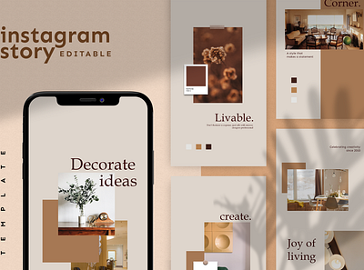 Instagram Story Template advertising boys branding design girl hypebeast illustration instagram instagram post instagram stories instagram template logo social media social media design social media pack social media templates socialmedia template ui youth