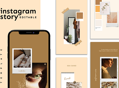 Instagram Story Template advertising boys branding design girl hypebeast illustration instagram instagram post instagram stories instagram template logo social media social media design social media pack social media templates socialmedia template ui youth