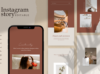 Instagram Story Template advertising boys branding design girl hypebeast illustration instagram instagram post instagram stories instagram template logo social media social media design social media pack social media templates socialmedia template ui youth