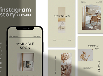 Instagram Story Template advertising boys branding design girl hypebeast illustration instagram instagram post instagram stories instagram template logo social media social media design social media pack social media templates socialmedia template ui youth