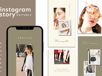 Instagram Story Template advertising boys branding design girl hypebeast illustration instagram instagram post instagram stories instagram template logo social media social media design social media pack social media templates socialmedia template ui youth